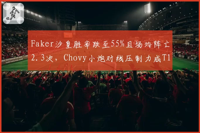 Faker沙皇胜率跌至55%且场均阵亡2.3次，Chovy小炮对线压制力成T1最大威胁