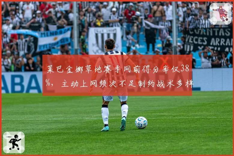 莱巴金娜草地赛季网前得分率仅38%,主动上网频次不足制约战术多样性